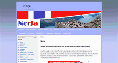 Desktop Screenshot of norja.info